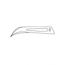 Scalpel Blade No. 12D Pack of 100 Stainless Steel,